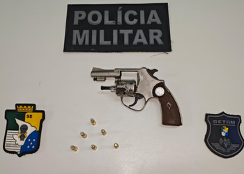Homem é preso com arma de fogo durante abordagem no bairro Santa Maria