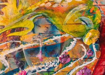 Exposição "Amanhã ao acordarem, continuem sonhando" de Alfi Gristelli é celebrada na Galeria J. Inácio