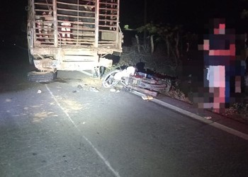 Motociclista morre após colisão com veículo parado na SE-230, em Canindé de São Francisco
