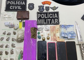 Homem é flagrado com maconha, crack e cocaína em Lagarto