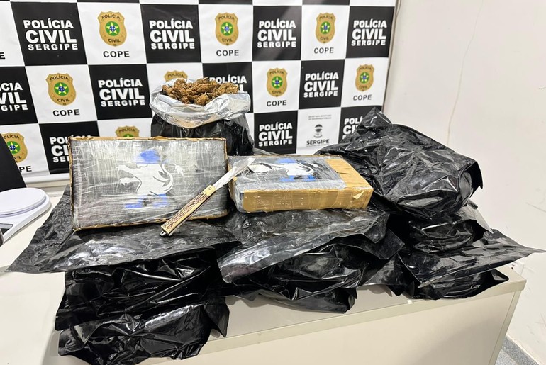 R$ 500 mil em drogas são apreendidos na rodoviária de Aracaju
