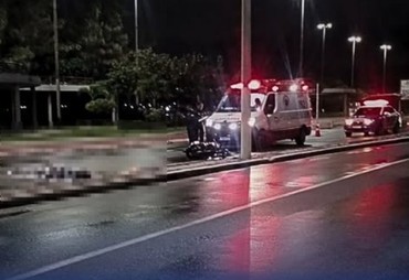 Motociclista morre após perder controle da direção e colidir em carro na Zona Sul de Aracaju