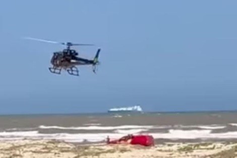Corpo de bombeiros retoma buscas por jovem desaparecido na praia do Jatobá