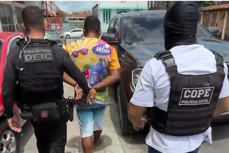 Suspeito de liderar tráfico e ordenar homicídios em Aracaju é preso na Bahia