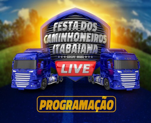 Confira a programação da live de Festa dos Caminhoneiros