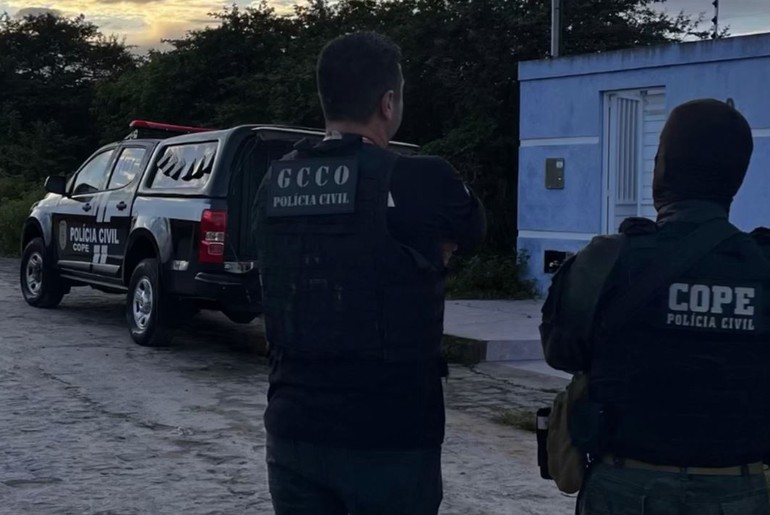 Operação prende suspeito de integrar facção criminosa e de extorsão em Itabaiana