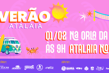 Verão Atalaia 2026 movimenta Orla da Atalaia Nova com esporte, lazer e shows gratuitos