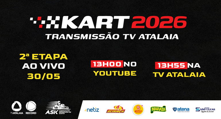 TV Atalaia transmite segunda etapa do Campeonato Sergipano de Kart 2026
