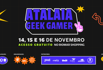 Atalaia Geek Gamer 2025 promete três dias de muita cultura pop, competições e diversão no Riomar Shopping