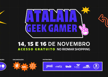 Atalaia Geek Gamer 2025 promete três dias de muita cultura pop, competições e diversão no Riomar Shopping