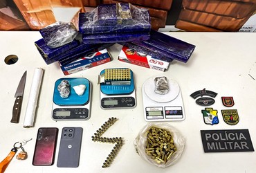 Duas mulheres são presas por tráfico de drogas e posse de munições em Aracaju