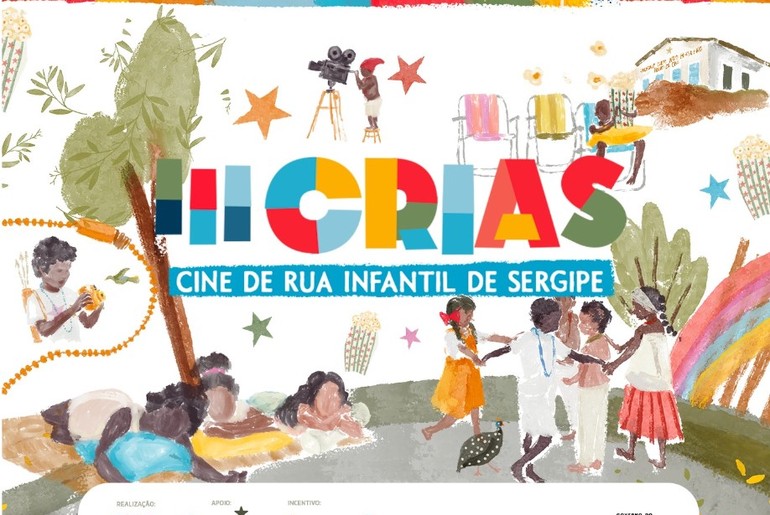 Cine de Rua Infantil de Sergipe chega à 3° edição e desembarca pela primeira vez em Laranjeiras