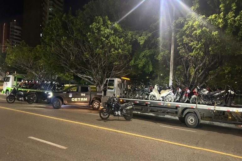 Operação da PM apreende 22 veículos por irregularidades no trânsito em Aracaju