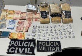 Ponto de drogas é desarticulado e 4Kg de maconha são apreendidos em Boquim