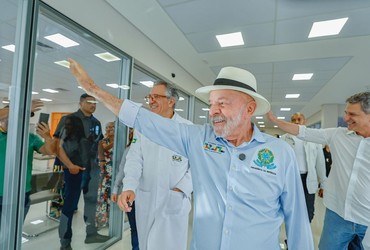 Lula visita Hospital de Amor de Lagarto e destaca ampliação do atendimento oncológico pelo SUS