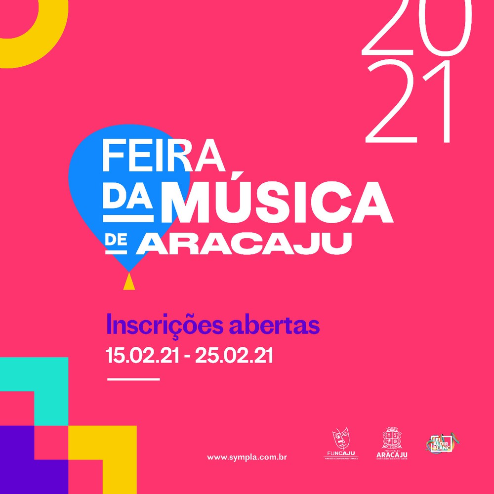 Estão abertas inscrições para 19 oficinas da Feira da Música de Aracaju