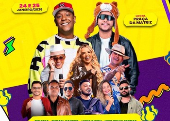 Município de Siriri divulga programação oficial da Festa de Santos Reis 2026