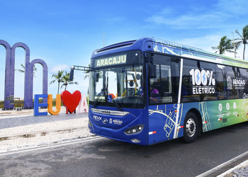 Aracaju retira ônibus elétricos de circulação após emissão de medidas cautelares do TCE/SE