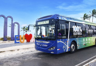 Aracaju retira ônibus elétricos de circulação após emissão de medidas cautelares do TCE/SE