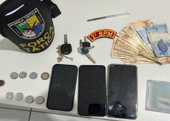 Dupla é presa com placas de telecomunicação e cabos de cobre em Propriá