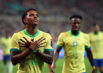 Brasil vence Coreia do Sul por 5x0 em partida amistosa na cidade de Seoul