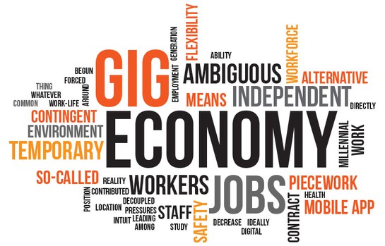 A Economia Gig pode gerar US$ 455 bilhões até 2023