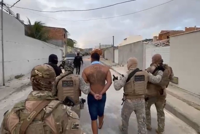 Suspeito de homicídios em Sergipe é preso na Bahia