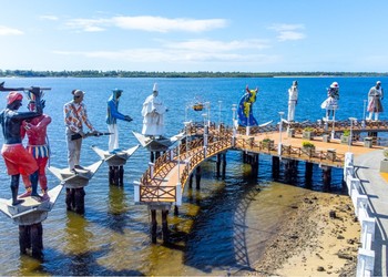 Monumento do Largo da Gente Sergipana passa por obra de restauração