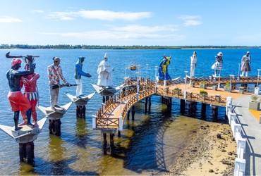 Monumento do Largo da Gente Sergipana passa por obra de restauração