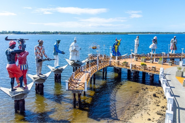 Monumento do Largo da Gente Sergipana passa por obra de restauração