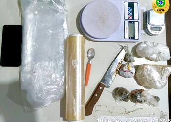 Homem é preso por tráfico de drogas e latrocínio no município de Estância