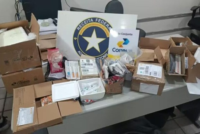 Receita Federal e PRF apreendem 90 ampolas e canetas emagrecedoras irregulares em Sergipe