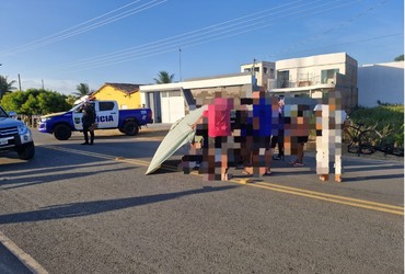 Pedestre é atropelado por motocicleta na SE-100, em Estância