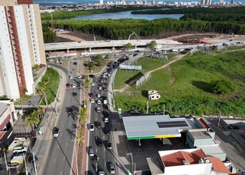 Obra do Complexo Viário Maria do Carmo altera trânsito na Av. Beira Mar a partir de sexta-feira (17)