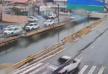 Chuvas intensas causam alagamentos e interdição de imóveis na Zona Norte da capital