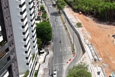 Trânsito na avenida Beira Mar passará por alterações a partir desta quinta-feira (19)