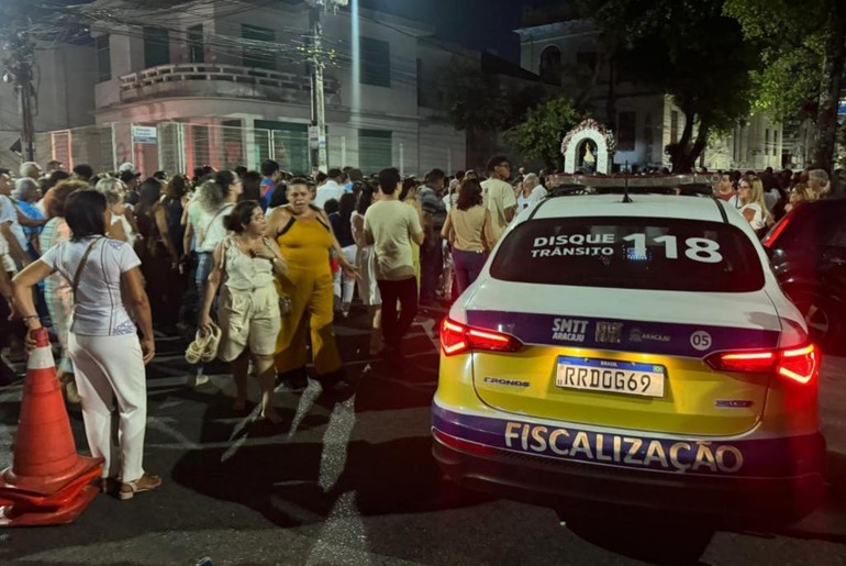 Procissão altera trânsito no bairro São José, em Aracaju