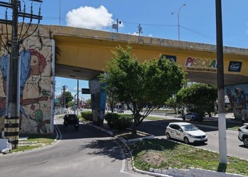 Obra em viaduto altera trânsito em importantes avenidas de Aracaju