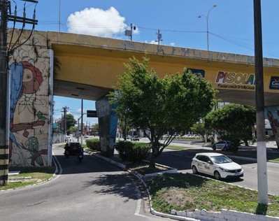 Obra em viaduto altera trânsito em importantes avenidas de Aracaju