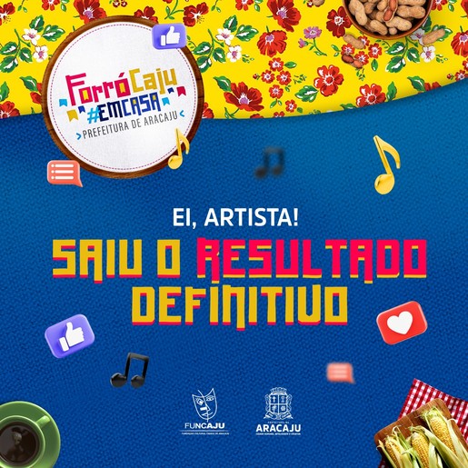 Forró Caju em Casa 2021: lista com artistas selecionados foi divulgada