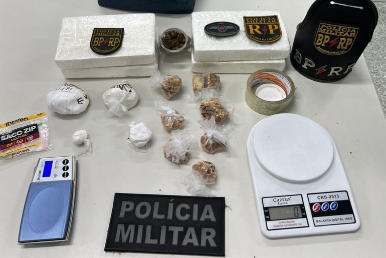 Polícia Militar apreende 4 kg de drogas na Zona Norte de Aracaju