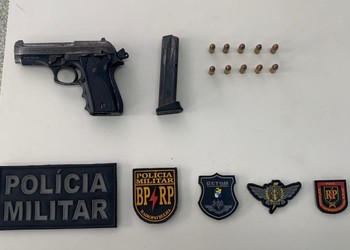 Ação policial resulta em apreensão de arma de fogo em Aracaju