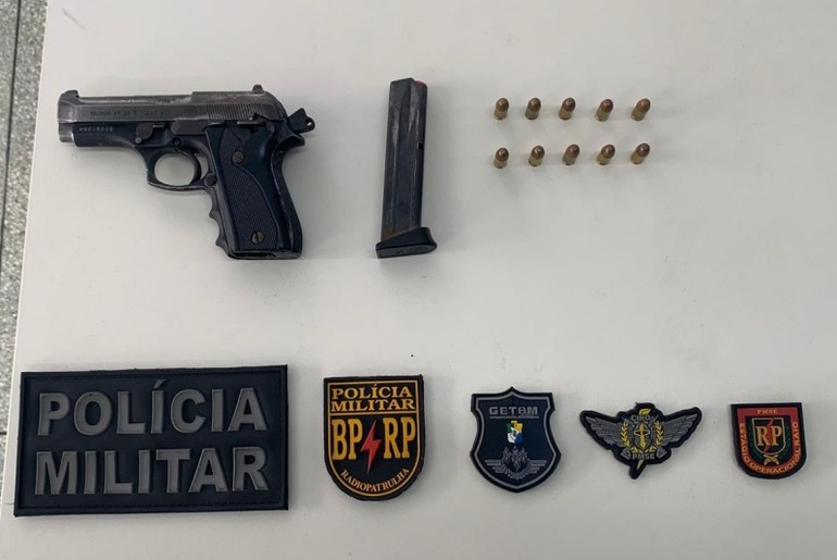 Ação policial resulta em apreensão de arma de fogo em Aracaju