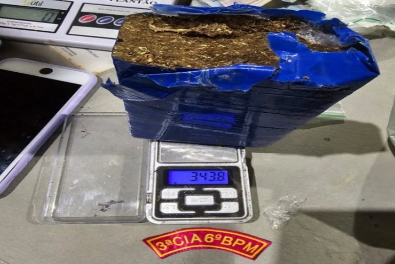 Homem suspeito de tráfico de drogas é preso em Indiaroba