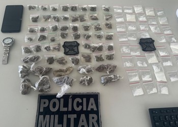 Homem é preso suspeito de tráfico de drogas no Bairro Santa Maria, em Aracaju