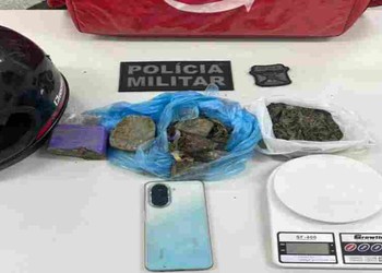 Polícia apreende mais de 450 gramas de maconha em Nossa Senhora do Socorro