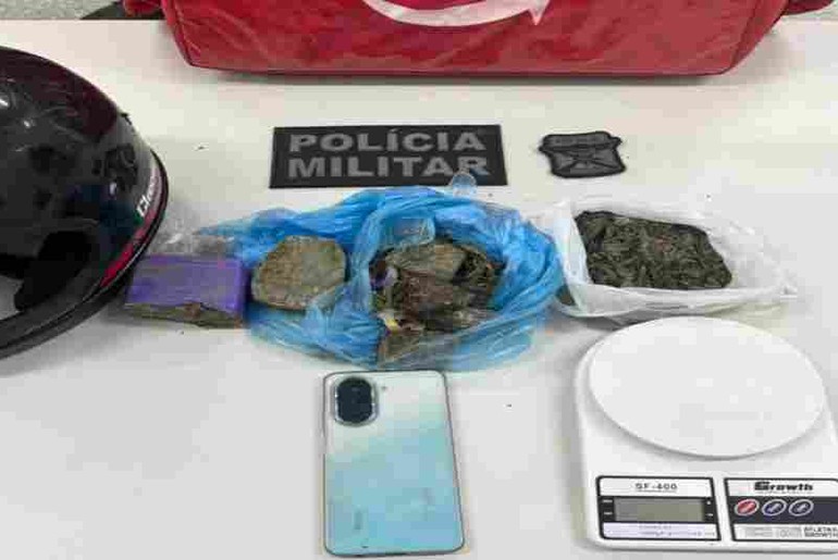 Polícia apreende mais de 450 gramas de maconha em Nossa Senhora do Socorro