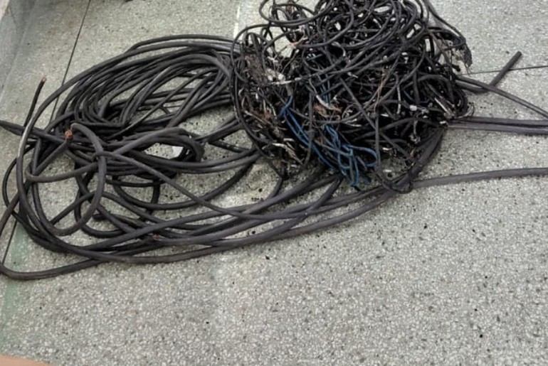 Dupla suspeita de furtar fiação elétrica é presa em Aracaju