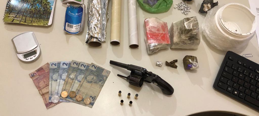 Suspeitos são presos no conjunto Jardim pelos crimes de homicídio e tráfico de drogas