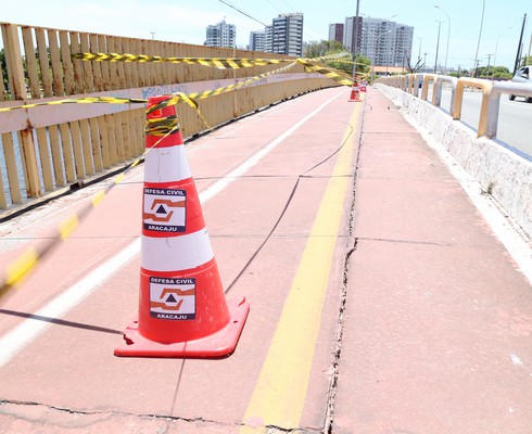 Trânsito na ponte sobre o rio Poxim será totalmente interditado a partir das 23h desta segunda-feira (23)